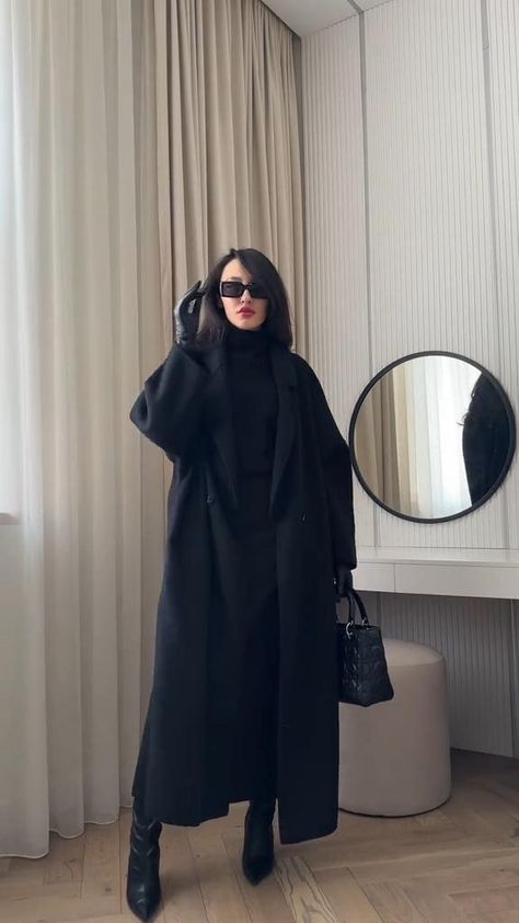 Outfit Ideas Aesthetic, Winter Fashion Outfits Casual, Everyday Fashion Outfits, Inspo Outfit, Easy Trendy Outfits, Modest Fashion Outfits, All Black Outfit, Aesthetic Outfit, Abayas Fashion