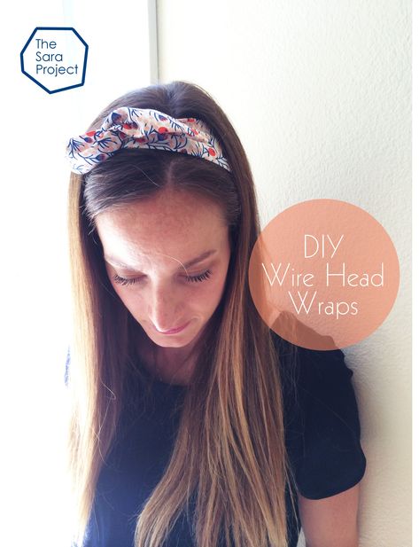 DIY Wire Fabric Head Wraps Headwrap Diy, Fabric Headbands Diy, Scraps Of Fabric, Head Wraps For Women, Headband Wrap, Wire Headband, African Head Wraps, Head Wrap Headband, Fabric Headbands