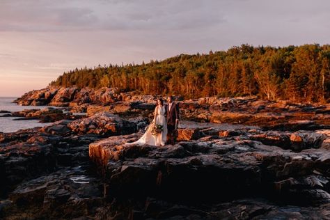 Maine In The Fall, Air Photography, Coast Elopement, National Park Elopement, Dream Venue, Park Elopement, Seaside Wedding, Maine Wedding, England Wedding