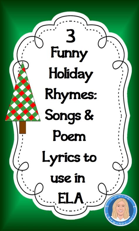 Christmas Rhymes, Songs For Teachers, Literature In English, Lyrics Ideas, Funny Christmas Songs, Funny Christmas Poems, Winter Poetry, Rhymes Lyrics, Christmas Songs Lyrics