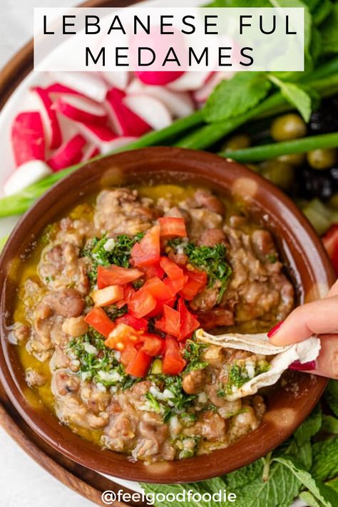 Food Storage Hacks, Foul Recipe, Middle Eastern Breakfast, Middle Eastern Recipes Arabic Food, Ful Medames, Recipes Ramadan, Fava Beans Recipes, Arabisk Mad, Olive Oil Sauce