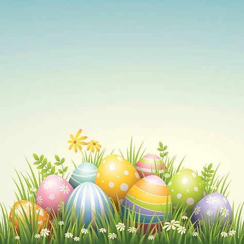 Easter Illustration, Greek Easter, Easter Backgrounds, Ukrainian Easter Eggs, Emoji Images, Holiday Wallpaper, Spring Painting, Coloring Easter Eggs, Easter Colors