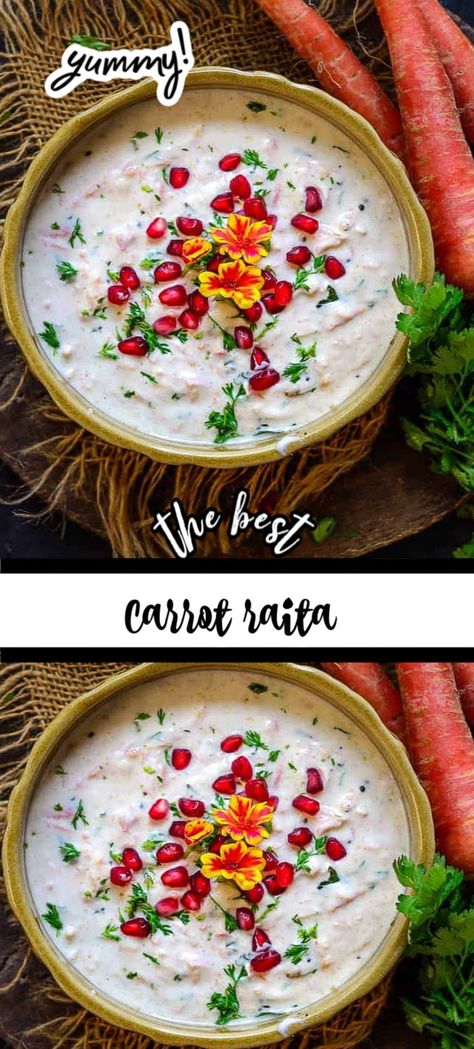 Side Dishes For Lunch, Easy Raita Recipe, Continental Recipes, Raita Recipe, Indian Side Dishes, Food Authentic, Indian Meal, Recipes Asian, Chaat Masala