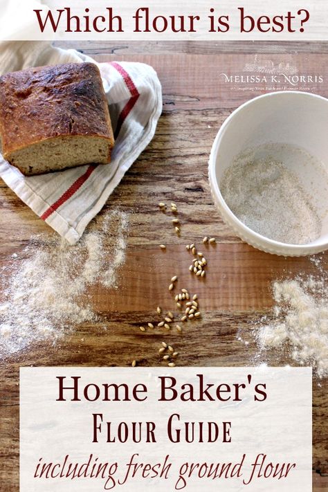 Wheat Recipes, Holiday Pies, Wheat Berries, Pastry Flour, Flour Recipes, Home Baking, Baking Flour, Baking Tips, Bread Baking