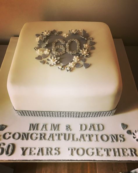 Diamond Wedding Anniversary Cake Ideas, Diamond Anniversary Cake Ideas, 60th Anniversary Cake Ideas, 60th Wedding Anniversary Cakes, 25th Anniversary Quotes, 60th Anniversary Cake, 60th Wedding Anniversary Decorations, Diamond Wedding Anniversary Cake, Diamond Anniversary Cake