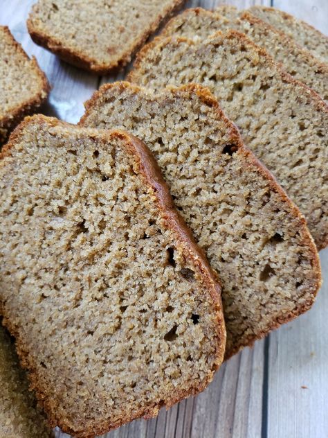 Banana Bread Coconut Oil, Wheat Free Bread Recipes, Low Sugar Banana Bread, Greek Yogurt Banana Bread, Ancient Grains Recipes, Einkorn Bread, Buttermilk Banana Bread, Spelt Recipes, Einkorn Recipes