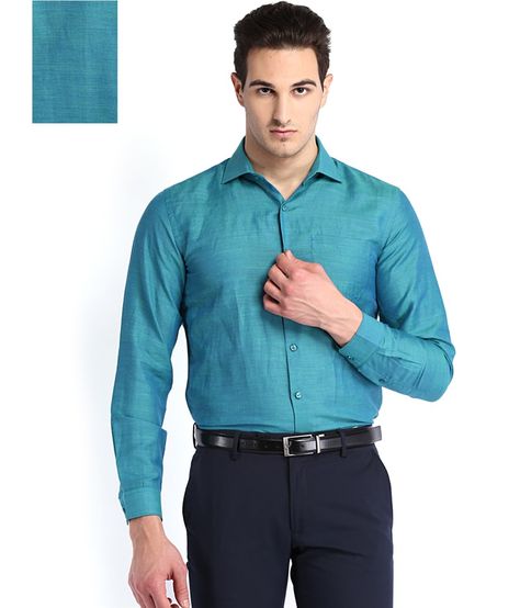 Black Coffee Turquoise Formals Shirt  http://www.shoppingjinni.com/life-styles-men-women/jinni-men-s-clothing/black-coffee-turquoise-formals-shirt.html Turquoise Shirt Outfit, Shirt Outfit Men Formal, Turquoise Shirt, Shirt Outfit Men, Colour Analysis, Wardrobe Capsule, Life Styles, Shirt Outfits, Men Formal