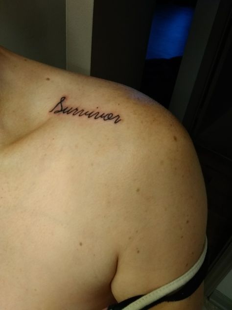 Minimalist Survivor Tattoo, Dv Tattoos, Dv Survivor Tattoo, Sa Survivor Tattoo, Collar Tattoos, Survivor Tattoos, Collar Tattoo, Survivor Tattoo, Basic Tattoos