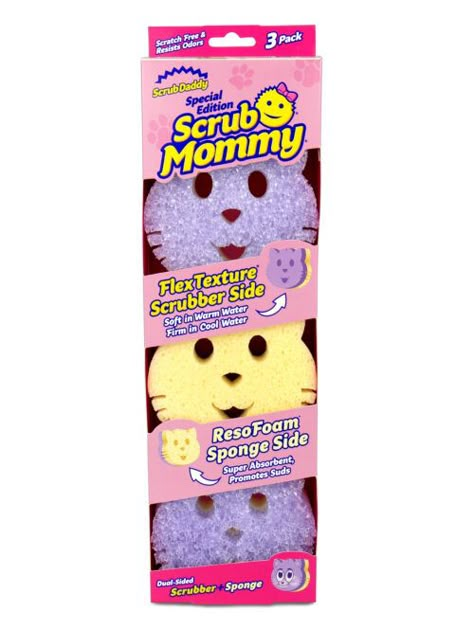 Scrub Mommy, Bath Sponges, House Essentials, Kitchen Organisation, Cleaning Gadgets, Baby Alive, Cute Room Decor, Pink Cat