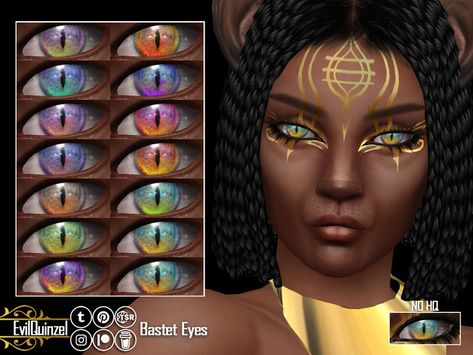 Sims4 Cc Eye Color, Sims 4 Cc Heterochromia Eyes, Sims 4 Heterochromia Eyes, Sims 4 Cc Eyes Color, Sims 4 Eye Cc, Mermaid Skin, Sims 4 Tattoos, Sims 4 Cc Eyes, Snake Hair