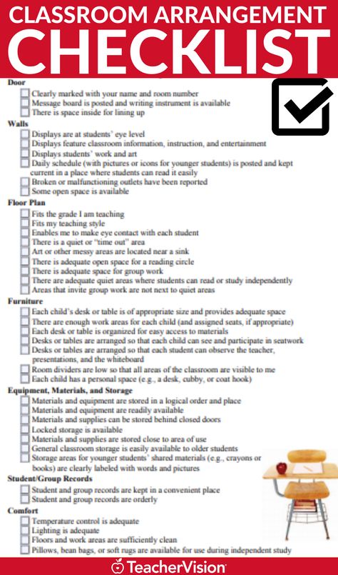 Your classroom set up for elementary, middle, and high school is important! This free classroom checklist will help you in setting up your classroom for new teachers and veteran teachers looking for classroom organization ideas. Stay on track with your classroom organization with this fantastic teacher resource. Click here for your free printable checklist. #teacherresource #classroomorganization #backtoschool New Teacher Checklist, Floor Plan Furniture, Small Business Checklist, Classroom Checklist, Classroom Prep, Classroom Observation, Teacher Checklist, Plan Furniture, Classroom Arrangement