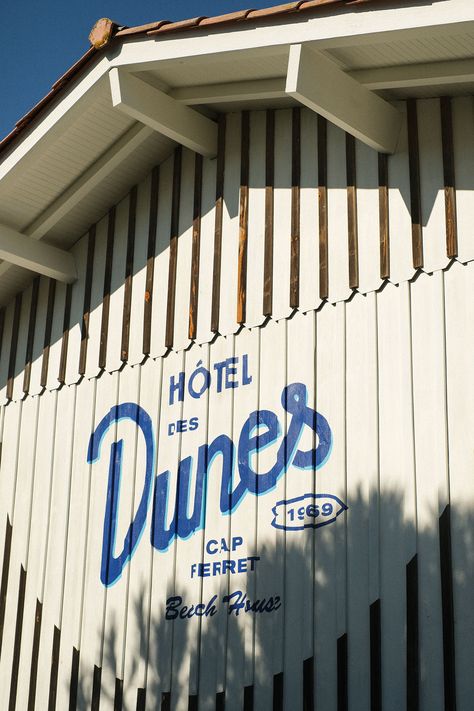 Hôtel des Dunes: Cap Ferret's Emblematic Establishment is Reborn as a California-Inspired Surf Lodge | Yatzer Surf Lodge, Audrey Tautou, Cap Ferret, Marion Cotillard, Surfers Paradise, Big Waves, Philippe Starck, Sand Dunes, Sandy Beaches