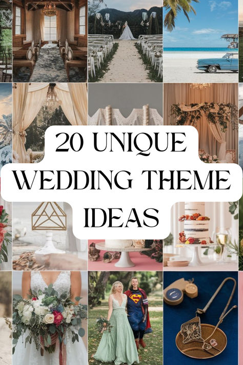 Need a creative wedding theme? Check out these 20 unique ideas to personalize your big day, from boho chic to Parisian glamour! Don't forget to save this Pin for future inspiration! Parisian Glamour, Unique Wedding Themes, Celestial Magic, Future Inspiration, Creative Wedding, Perfect Style, Theme Ideas, Wedding Themes, Unique Ideas