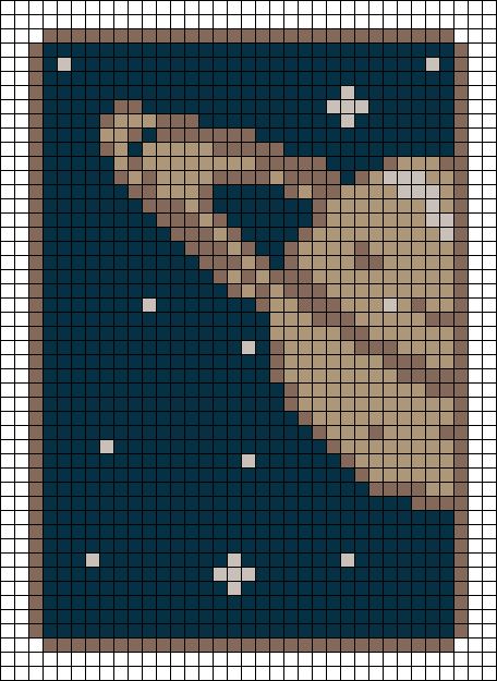 Crocheted Tapestry Patterns, 64x64 Pixel Art Grid, Phoebe Bridgers Tapestry Crochet, Crochet Planets Pattern, Crochet Grid Aesthetic, Star Trek Perler Bead Patterns, Planet Alpha Pattern, Celestial Pixel Art, Phoebe Bridgers Alpha Pattern