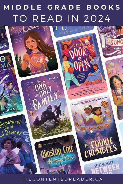 With the start of a brand new year, it's the perfect time to find new books to read. This list features the best new middle grade books for kids to read in 2024. With contemporary, fantasy, mystery and everything in between, these are the books you don't want to miss! 7th Grade Books To Read, Best Books For Middle Schoolers, Books To Movies 2024, Best Middle Grade Books, Books For 11-13, Books For 10-12, Books For 11 Year Girl, Middle Grade Fantasy Books, Books For Kids 10-12