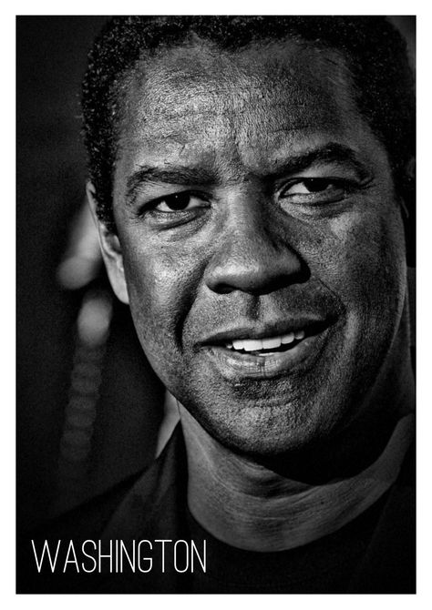 Denzel Washington Rihanna Red Hair, Actor Denzel Washington, Black And White People, Portrait Photography Men, African Art Paintings, Historical Moments, Denzel Washington, Photography Lessons, Celebrity Portraits