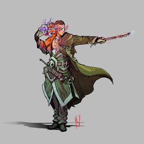 ArtStation - Sorlock Character Commission 2020, Nicholas "Rookzer0" Fathomless Warlock, Dnd Characters Art, Bone Dust, Character Commission, Bored Games, D D Classes, Dnd Character Art, Pathfinder Character, Dungeons And Dragons Classes