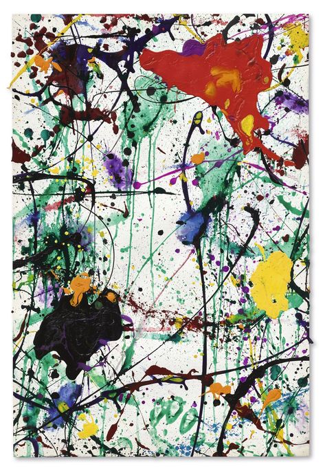 Pollock Art, Minimalist Art Abstract, Sam Francis, Abstract Pattern Design, Nature Art Painting, Acrylic On Paper, Landscape Artist, Funky Art, Vintage Painting