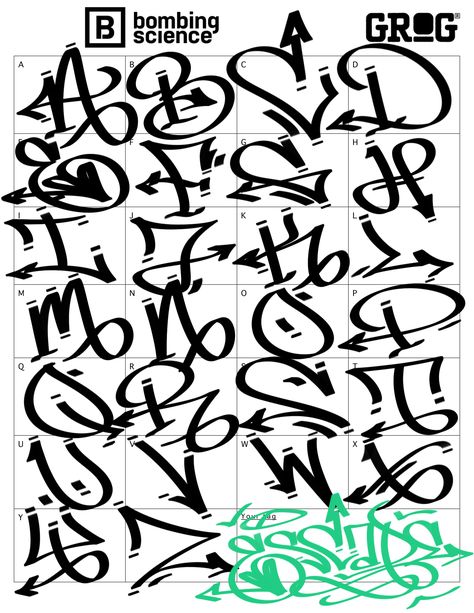 Graffiti Letters: 61 Graffiti Artists Share Their Styles F6D Graffiti &, Drawing Graffiti Letters Style, E In Graffiti Letter, Graffiti Lettering Tags Style, Graffiti Handstyle Alphabet, Lowercase Graffiti Letters, Graffiti Lettering Tag, Different Graffiti Styles, Graffiti Tag Ideas