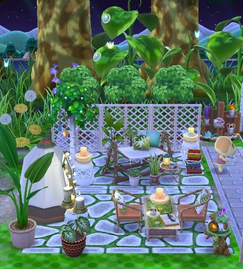 Ac Pocket Camp Campsite, Campsite Layout, Acpc Campsite Ideas, Animal Crossing Pocket Camp Ideas, Pocket Camp Campsite Ideas, Animal Crossing Pocket Camp Campsite, Animal Crossing Pfp, Cottagecore Animal Crossing, Animal Crossing Pc