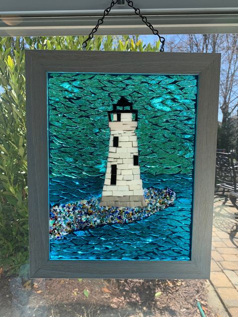 Succulent Mosaic, Broken Glass Crafts, Stained Glass Mosaic Art, Sea Glass Mosaic, Mosaic Art Projects, Glass Window Art, Mosaic Tile Art, Glass Mosaic Art, Photo Mosaic