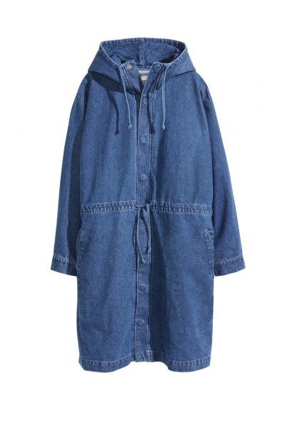 Denim Parka, Blue Parka, Oversized Parka, Cooler Style, Moda Denim, Easy Patterns, Denim Outerwear, Oversized Dress, Denim Jackets