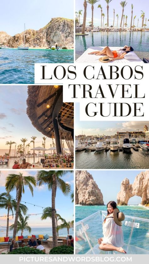 Here's how to plan the perfect Los Cabos vacation! Find out the best things to do in Cabo San Lucas + San Jose del Cabo, the best tours, best Cabo resorts, food and more! This Cabo travel guide is a must read before planning a trip! See why this is one of the top Mexico vacation destinations. Cabo Mexico Resorts, Cabo San Lucas Travel Guide, Cabo Travel Guide, Secrets Los Cabos Mexico, Cabo Things To Do, Things To Do In Los Cabos Mexico, Viceroy Los Cabos, Things To Do In Cabo San Lucas, Cabo Vibes