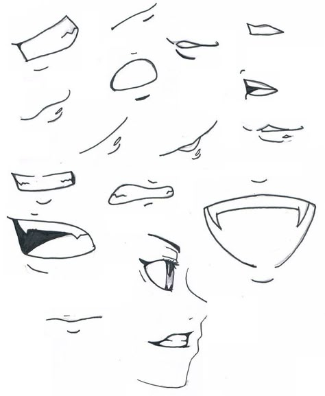 mouths by marly-sohma Manga Mouth, Anime Mouth Drawing, Anime Mouth, Anime Mouths, How To Draw Anime Eyes, Drawing Face Expressions, Mouth Drawing, Drawing Tutorial Face, Body Drawing Tutorial