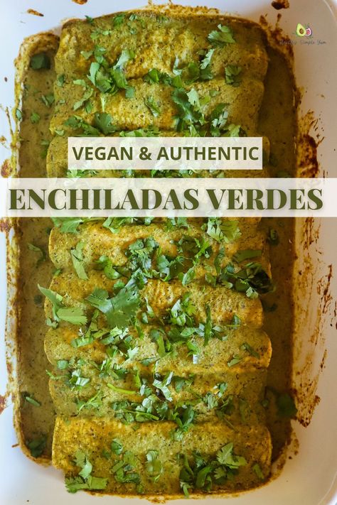 Vegan Mexican Dinner Recipes, Vegan Enchiladas Recipe, Vegan Restaurant Recipes, Vegan Mexican Dishes, Vegan Chicken Enchiladas, Vegan South American Recipes, Vegan Mexican Meals, Vegan Enchiladas Easy, Plant Based Mexican Recipes