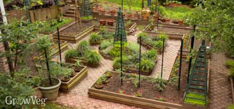 Garden Reference, Colonial Garden, Herb Garden Design, Potager Garden, Garden Design Layout, Garden Types, Veg Garden, Home Vegetable Garden, The Secret Garden