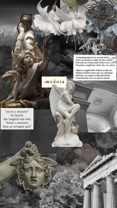 The real story of medusa Story Of Medusa, Medusa Story, Greek Mythology Medusa, Mythology Medusa, Greek Mythology