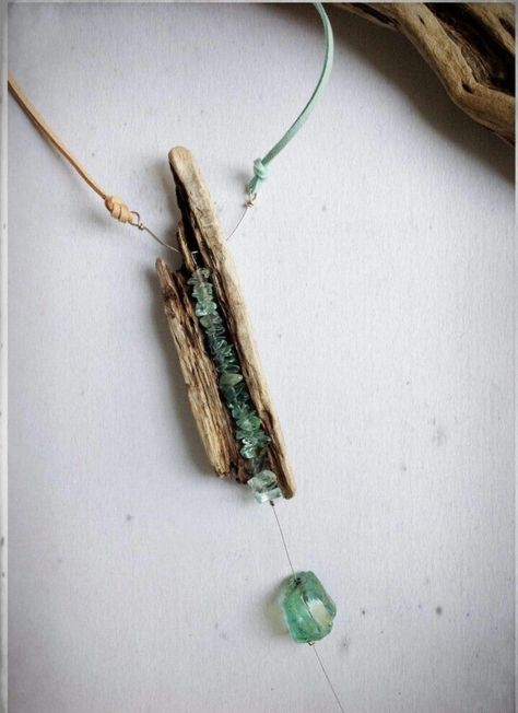 Diy Jewelry To Sell, Diy Jewelry Rings, Driftwood Jewelry, Diy Jewelry Tutorials, Ideas Jewelry, Diy Jewelry Unique, Diy Jewelry Inspiration, Accesories Jewelry, Beachglass Jewelry