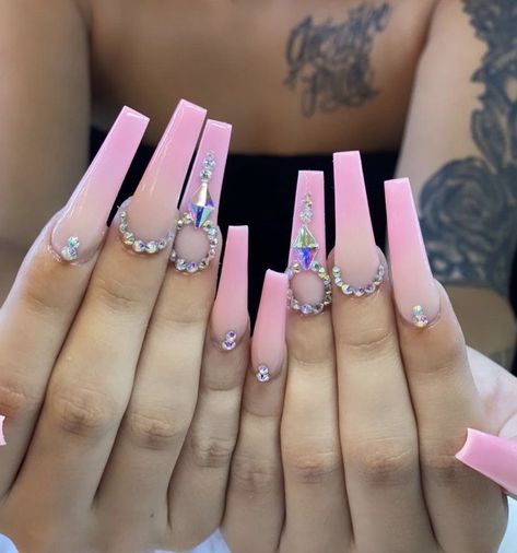 Gang Nails, Nails Baddie, Hard Gel Nails, Nail Art Photos, Cute Spring Nails, Baddie Nails, Edgy Nails, Dope Nail Designs, Exotic Nails