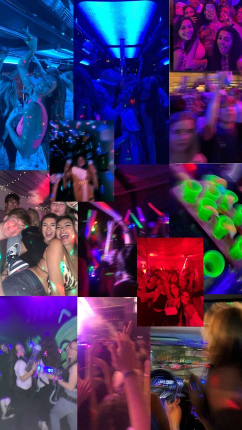 🎉 #party #nightclub #aesthetic #shuffles #collage #moodboard Edm Party Aesthetic, Party Collage Aesthetic, Collage Party Aesthetic, Club Themed Birthday Party, 21st Aesthetic, Reggaeton Aesthetic, Housewarming Party Themes, Party Moodboard, College Party Aesthetic