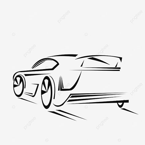 line drawing racing sports car Easy Cartoon Sketches, Racing Drawing, Bike Drawing, Nascar Cars, Car Drawing, Ad Car, Car Icons, Line Art Vector, Car Vector