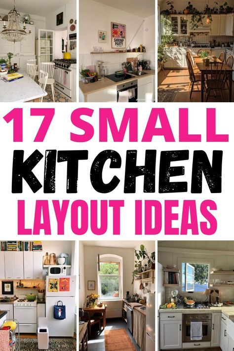 Kitchen Designs For Small Spaces, Beautiful Tiny Kitchens, Small Area Kitchen Ideas, Small Kitchen With Table In Middle, Small Kitchen Ideas Layout With Table, Small Modern Galley Kitchen Ideas, Small Kitchen Remodel Cabinets, Ideas For Tiny Kitchens, Unique Small Kitchen Ideas