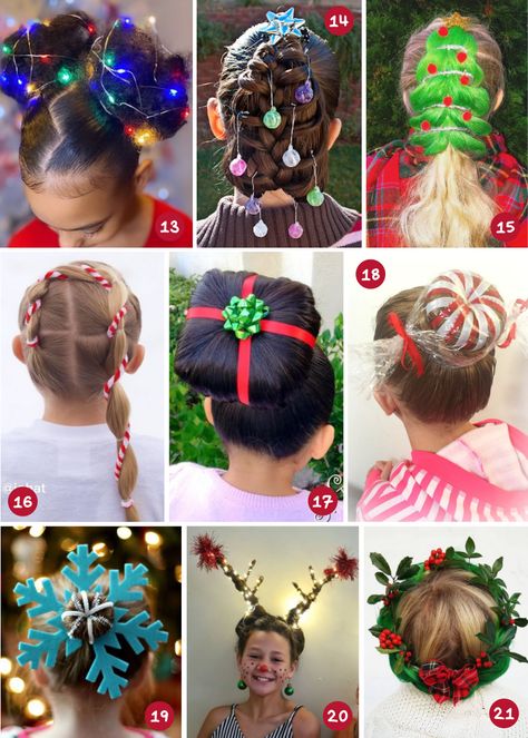 Easy Last Minute Hairstyles, Last Minute Hairstyles, Whoville Hair, Crazy Hair Day Ideas, Spirit Day, Girl Hair Dos, Photos Booth, Wacky Hair Days, Crazy Hair Day