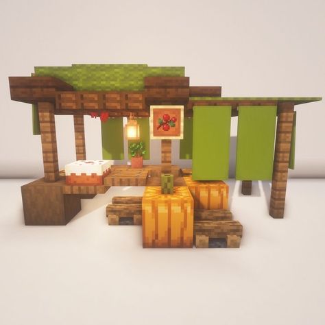 Minecraft Japanese Market Stall, Market Ideas Minecraft, Market Place Minecraft Ideas, Minecraft Farmer Market, Minecraft Market Stall Design, Market Stall Minecraft Ideas, Minecraft Street Market, Minecraft Village Market Stalls, Cute Minecraft Market Stalls