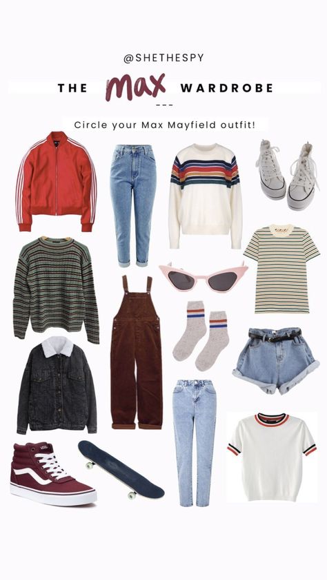 Max Stranger Things Outfit Ideas, Max Mayfield Outfit Ideas, Max Mayfield Cosplay, Max Mayfield Inspired Outfit, Stranger Things Max Aesthetic, Max Mayfield Aesthetic Outfit, Max Mayfield Halloween Costume, Max Mayfield Outfit Inspiration, Max Stranger Things Costume