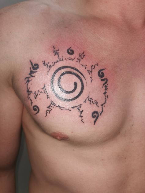 Naruto Seal Tattoo, Naruto Nine Tails, Eight Trigrams, Seal Tattoo, Nine Tails, Mark Tattoo, Naruto Tattoo, Fresh Tattoo, Style Tattoo