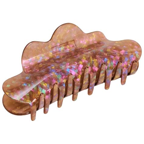 Nimbus Hair Claw Clip in Hazel Sparkle - Chunks | Sephora Morning Before School, Pinterest Hairstyles, Hair Textures, Pinterest Hair, Hair Claw Clip, Hair Texture, Hair Claws & Clips, Claw Clip, Thick Hair