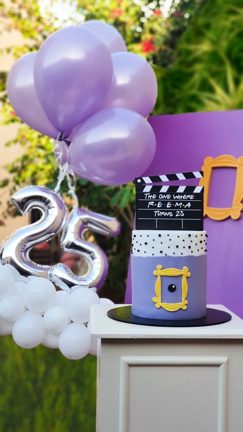 Friends birthday theme, friends theme cake, 25th birthday. 24th Party Themes, 25th Birthday Party Themes For Women, 24th Birthday Ideas For Women Theme, 25th Birthday Ideas For Her Theme, 26th Birthday Ideas For Women Theme, 25 Th Birthday Ideas For Her, 29th Birthday Ideas For Her Theme, 25th Birthday Themes For Her, 24th Birthday Theme