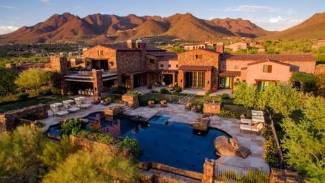 Scottsdale, Arizona, Home Sells for $17.5 Million, Breaks State Record - Mansion Global Arizona House, Luxury Houses Mansions, Exterior Design Ideas, We Buy Houses, Expensive Houses, House Design Photos, Luxury Homes Dream Houses, Ideas Pictures, Scottsdale Az