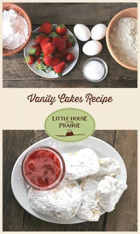 Vanity Cakes Recipe - Little House on the Prairie On The Banks Of Plum Creek Activities, Laura Ingalls Wilder Recipes, Vanity Cakes Recipe, Vanity Cakes, Prairie Recipes, Apps For Iphone, Wedding Cake Recipe, Eggnog Recipe, Little House On The Prairie