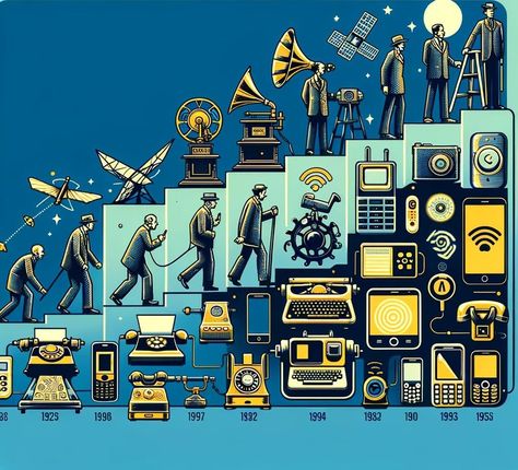 From Morse code to 5G: Telecommunication has evolved massively, connecting us across vast distances with incredible speed. 🌐🚀 Witness the incredible journey of digital communication and let's appreciate the tech that keeps us together. #TechLanes #NetworkingFacts #Tech Digital Technology Design, Las Tic, The Incredible Journey, Digital Communication, Isometric Design, Morse Code, Technology Design, Future Technology, It Network