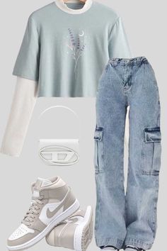 High School Outfits Aesthetic, Preppy Casual Outfits, Freshman High School Outfits, Black Women Outfit Ideas, Outfit Ideas Layout, Outfit Ideas Black Women, Outfit Ideas Autumn, Outfit Ideas Everyday, Marvel Style