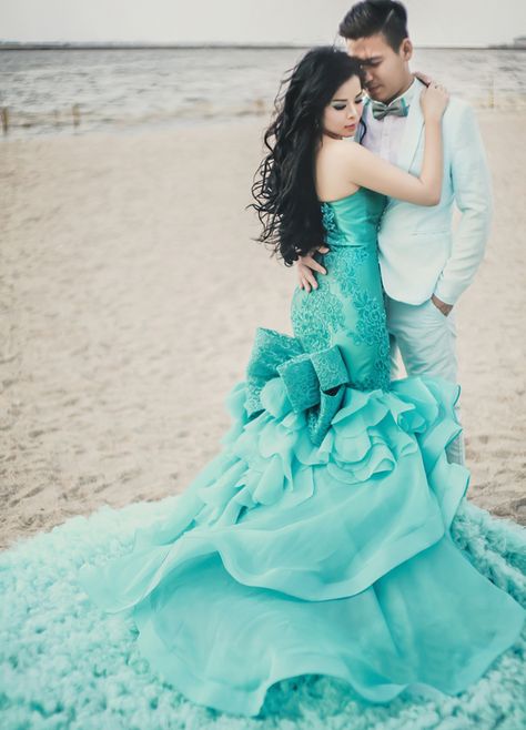 Teal wedding theme