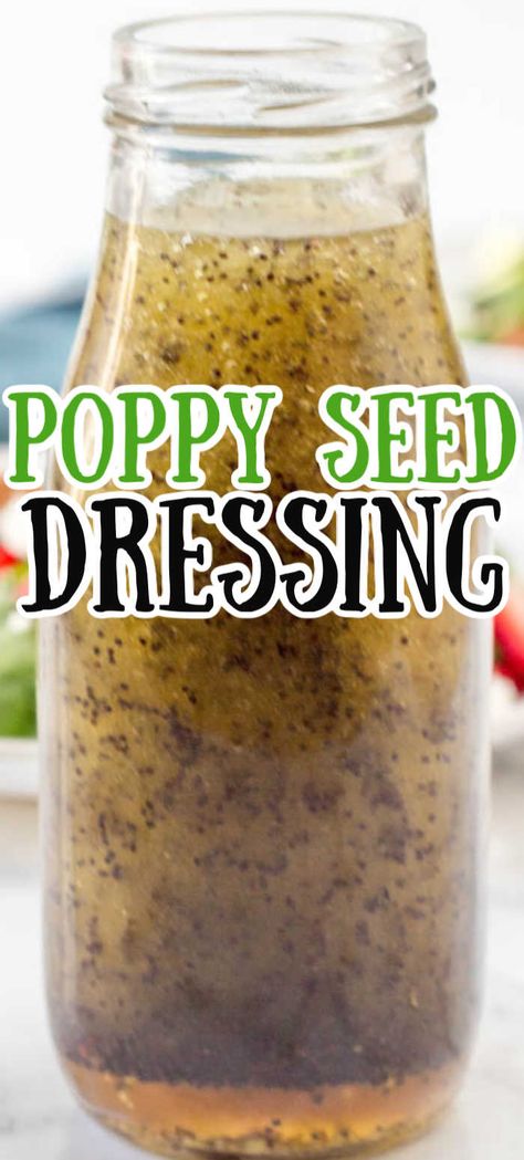 Salad Dressing Sweet, Poppy Seed Salad Dressing, Tangy Salad Dressing, Poppy Seed Dressing Recipe, Poppyseed Dressing Recipe, Sweet Salad Dressings, Poppyseed Salad Dressing, Poppy Seed Salad, Homemade Salad Dressing Recipes