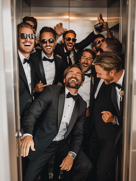 👔 Attention all grooms-to-be! 👔 Searching for the perfect attire to make your groomsmen shine on your big day? Look no further! 💫 Introducing SuitCentury, the ultimate destination for stylish and sophisticated groomsmen suits. From classic tuxedos to contemporary styles, we've got you covered. 💼💍 #GroomsmenSuits #WeddingStyle #SuitCentury #GroomsmenAttire Bestman Suit Groomsmen, All Black Groomsmen Attire, Bestman Suit, Tuxedo Ideas, Before Wedding Pictures, Groomsmen Getting Ready, Classic Tuxedo, Wedding Groomsmen, Groomsmen Suits