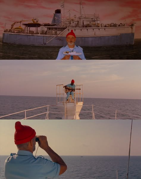 The life aquatic with Steve Zissou (2004) Aquatic Life Of Steve Zissou, The Life Aquatic Aesthetic, The Life Aquatic With Steve Zissou Aesthetic, Life Aquatic Aesthetic, Cinematic Screenshots, The Life Aquatic With Steve Zissou, Life Aquatic With Steve Zissou, Wes Anderson Aesthetic, The Life Aquatic